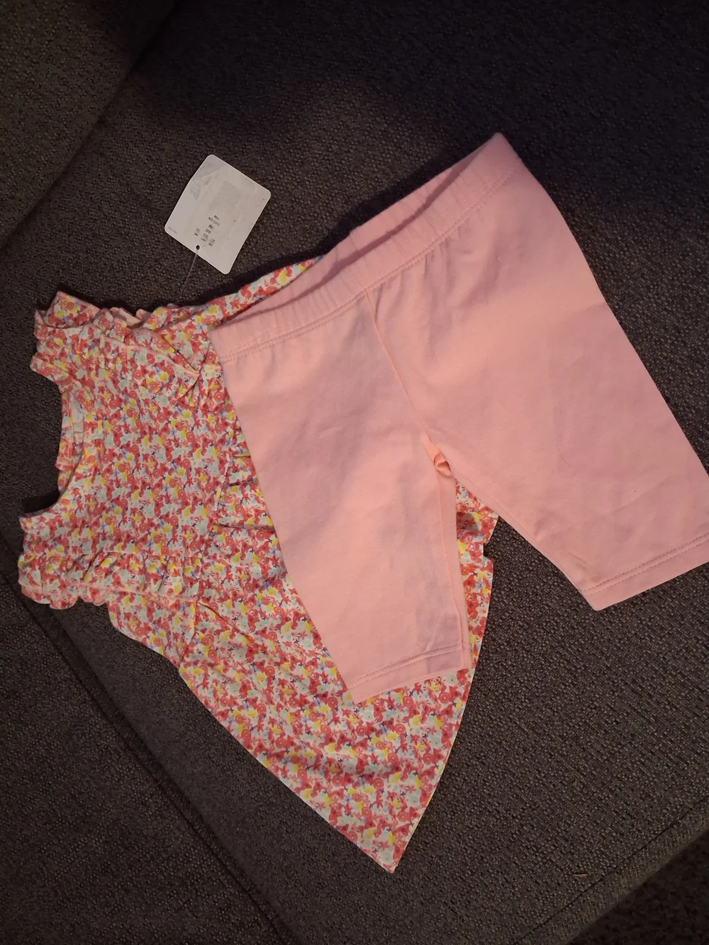 Starting Out Multicolor Floral Baby Tunic & Leggings Set